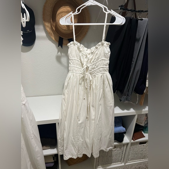 Daphale Studios Evie Tie Front Midi Dress - Picture 7 of 14